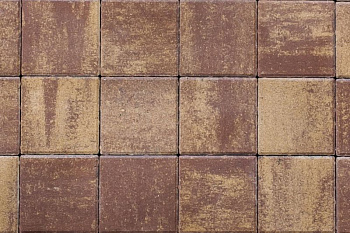 Тротуарная плитка Нобетек Квадрат (1К5ф) Колор микс